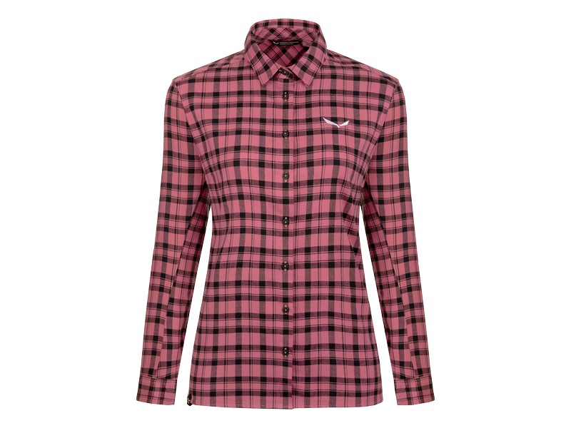 FANES FLANNEL 5 PL M LONGSLEEVES SHIRT W - Rosa